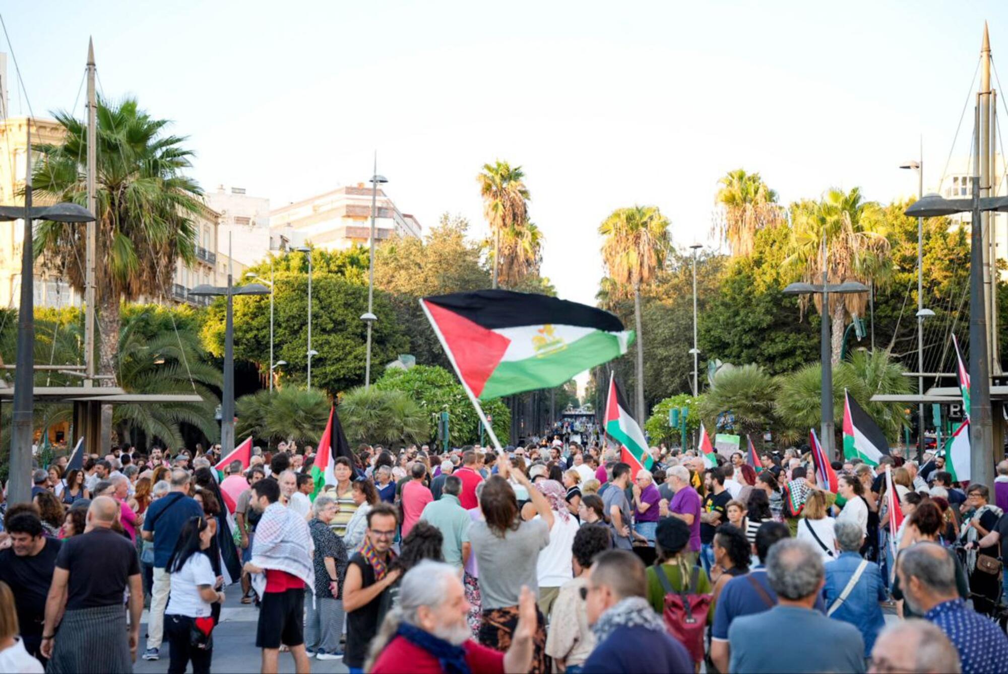 Concentración Flotilla Almería